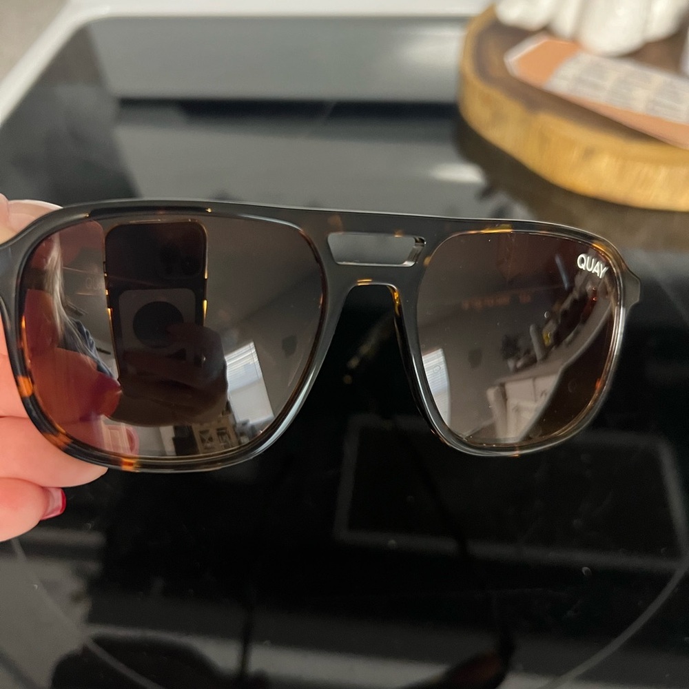 Quay Tortoise Shell Sunglasses